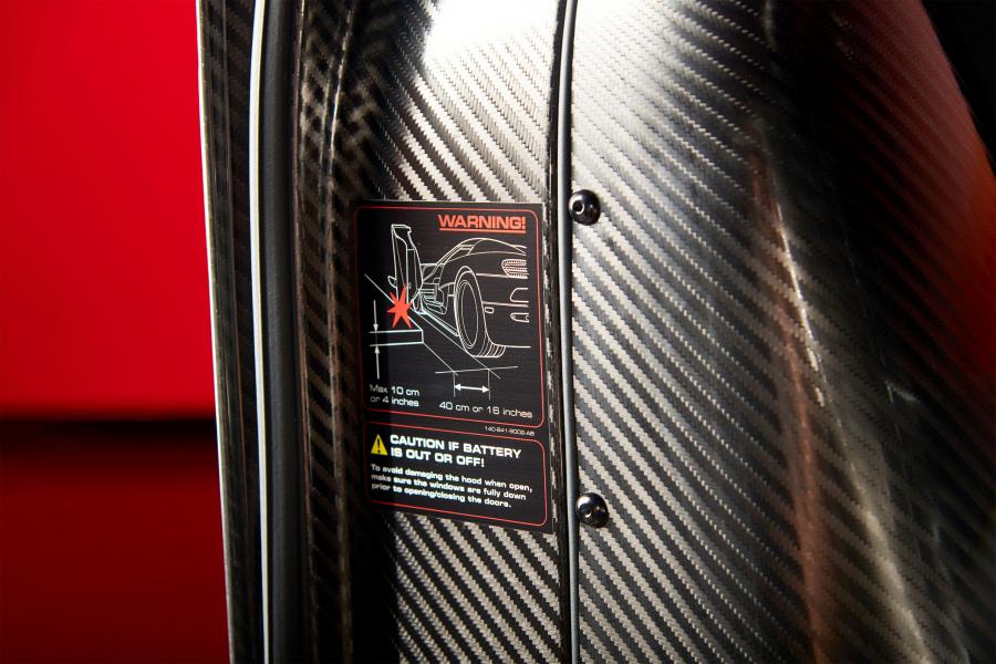 Детали экстерьера Koenigsegg Agera RS Draken 2018 года  (фото 21 из 22)